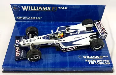 Minichamps 1:43 Williams Bmw Fw22 R. Schumacher • £9.95