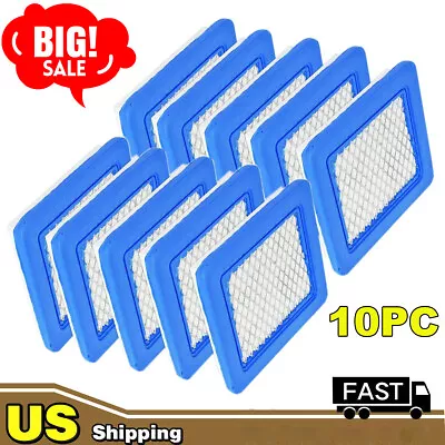 10PCS Air Filter Lawn Mower Filters For Briggs & Stratton 491588 491588s 399959 • $14.31