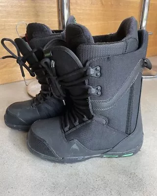 Burton Imprint 2 Snowboard Boots Boys Men’s Size UK 8.5 • £45