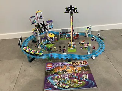 Lego Friends 41130 Roller Coaster Amusement Park Ride In Good Used Condition • $69.99