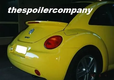 New Unpainted Rear Spoiler For 1998-2011 Vw Volkswagen New Beetle Bug W/led • $145.88