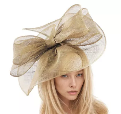 Metallic Gold Kentucky Derby HatGold Ascot HatGold FascinatorFormal Occasion • £130