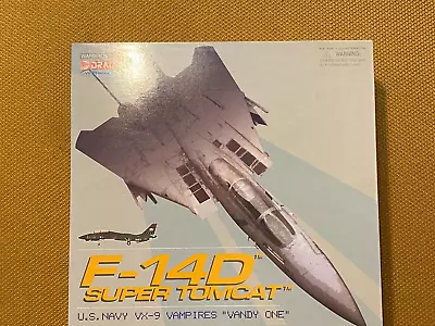 F-14D Super Tomcat U.S. Navy Vx-9 Vampires Dragon Diecast Airplane Please Read! • $29.99