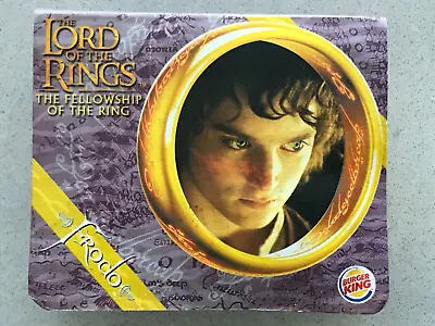 Lord Of The Rings Burger King Figure Frodo Baggins With Film Cell. NEW • £6.95