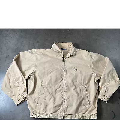 Vintage Nautica Brown Cotton Jacket (M) • $28