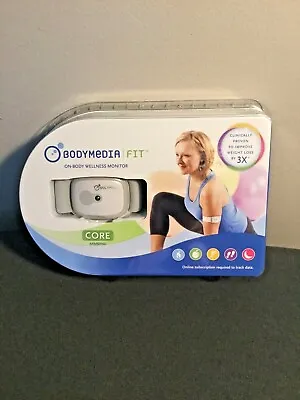 BodyMedia Fit On Body Wellness Monitor Core Armband NEW Factory-sealed Package • $18.99