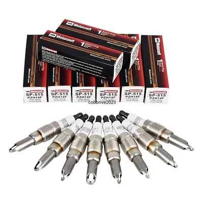 8Pcs Spark Plugs Fits For Ford Motorcraft F150 F250 F350 F450 F550 SP515 PZH14F • $37.99