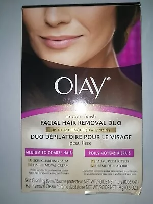 Olay Smooth Finish Facial Hair Removal Duo Medium To Coarse Hair Sealed RARE • $196.29