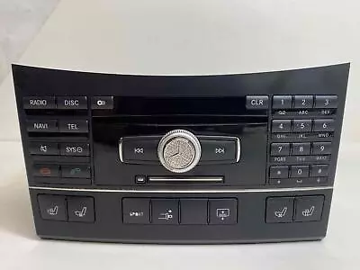 Command Head Unit Cd Changer Radio OE 2129068300 Fits MERCEDES E550 2010-2011 • $137.69