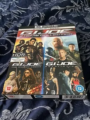 G.I. Joe - Rise Of The Cobra / G.I. Joe  - Retaliation (4K UHD + Blu-ray 2018) • £0.99