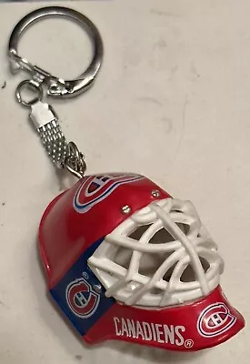 Vintage NHL Montréal Canadiens Hockey Goalie Face Mask ~Keychain Lil Sports Brat • $2.06
