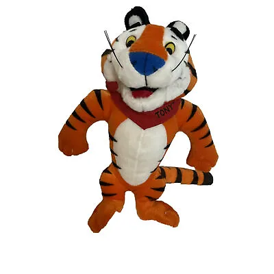 Vintage Tony The Tiger 10  Plush Kelloggs Advertising 1993 Kids Cereal 90s • $10.04