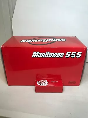 Manitowoc 555 Crawler Crane With Extra Boom Section 1/50 Diecast CCM MIB • $475