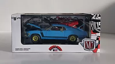 M2 Machines 1/24th Scale Detroit Muscle 1970 Ford Mustang Boss 302 Chase 1/500 • $49.95