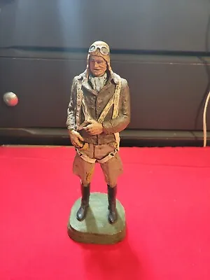 Michael Garman Productions The Aviator  1971 Metal Statue  • $35.99