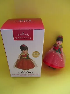 2023 Hallmark 28th Madame Alexander Golden Holiday Celebration New But SDB • $15.99