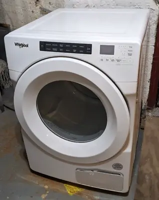 Nearly New Whirlpool Vent Less 27  Dryer  White 7.4 Cu. Ft WHD360CHW2 • $424.95
