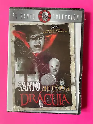 $20 • Buy Mexican DVD Film Santo En El Tesoro De Dracula Santo Wrestler Collection 1969