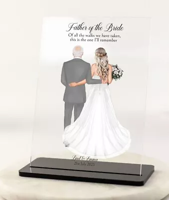 Father Of The Bride Gift - Dad Of The Bride Gift For Dad Walking Down Aisle • £18.99