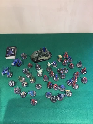£75 • Buy Halo Actionclix / Heroclix Job Lot Of 44 With M12 Warthog And 54 Cards