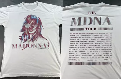 Madonna The MDNA Tour Unisex T-Shirt Madonna Tour 2012 Shirt • $22.99