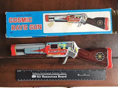 Vintage 1960’s SHUDO JAPAN Cosmic Ray Toy Space Gun. • $34.99