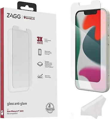 ZAGG Invisible Shield Anti-Glare Glass For IPhone 13 Pro Max / 14 PLUS (6.7inch) • $9.90