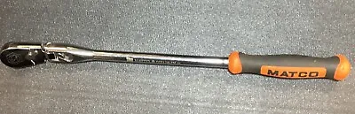 Matco CFR248LFM 1/2” Drive Locking Flex Head Ratchet Orange • $219.99