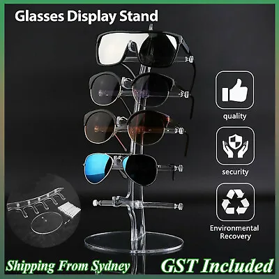 $11.99 • Buy 5 Pair Glasses Display Stand Holder Rack Show Sunglasses Counter Plastic