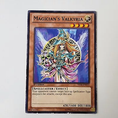 Magician's Valkyria - YSYR-EN023 - HP/DMG - 1st Ed - Yugioh • $1.83