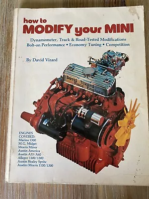 How To Modify Your Mini By David Vizard Austin A35 A40 MG Midget A-Series (1977) • £0.99
