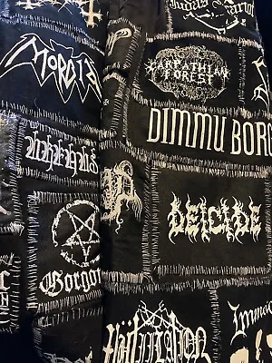 Lot Black Metal Patches X20 Crust Punk Death Metal Dsbm Goth • $25