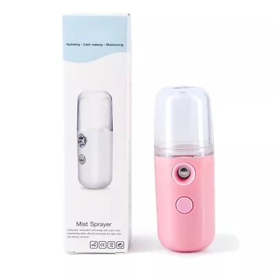 Mini USB Portable Pore Facial Steamer Nano Mist Face Sprayer Moisture • $6