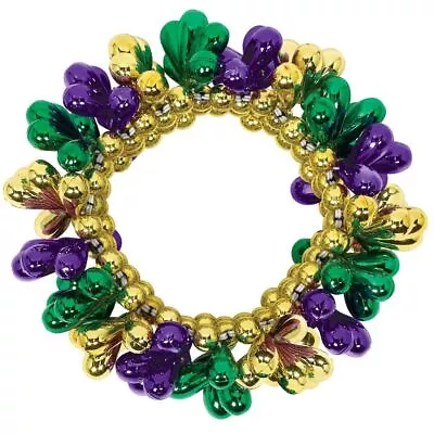 Mardi Gras Bracelet Decorations Adult Size Fits Most Mardi Gras Party Supplies • $3.99