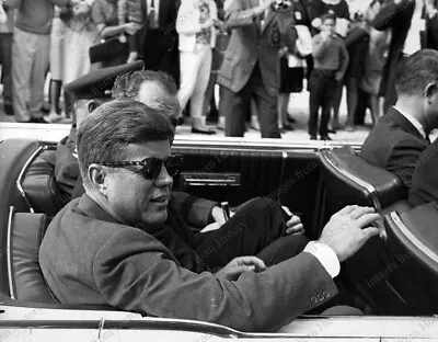 $15.99 • Buy 8x10 Print President John F. Kennedy Day Before Dallas Assassination 1963 #1a996