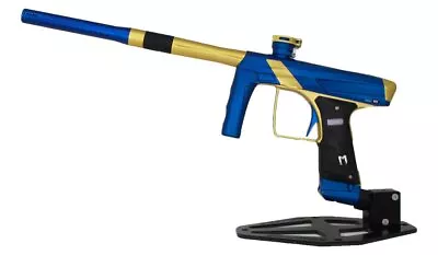 Used Macdev GT2 Electronic Paintball Marker Gun W/ Case - Dust Blue / Dust Gold • $899