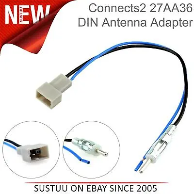 C2 Car Stereo Radio DIN Aerial Antenna Adapter│For Honda Civic/City/Swift/Jazz • £6.96