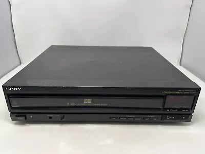 Sony Compact 5-Disc CD Player CDP-C500 Multi Disc Player TESTED No Remote • $58.95