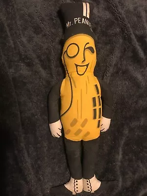 Planters Mr. Peanut Stuffed Plush Toy Rag Doll Advertising Promo 19  Tall Figure • $5.50