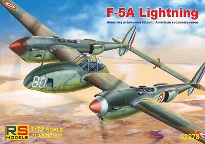 RS Models 1/72 F-5A Lightning Plastic Model Kit! NEW! • $29.90