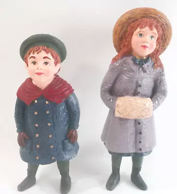 Metropolitan Museum Of Art Victorian Christmas Collection Boy And Girl Ornaments • $22.74