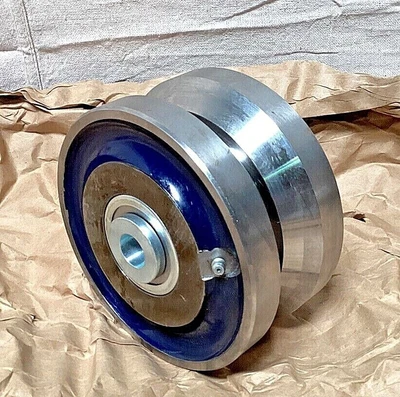 $140 • Buy GRAINGER APPROVED VFT-0630-12 V-Groove Track Wheel: 6 In Wheel Dia., 7000 Lb