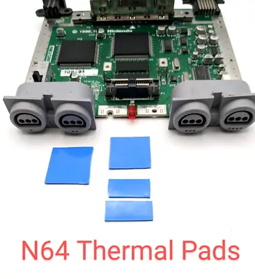 Nintendo 64 Thermal Pads For CPU GPU And Memory! N64 • $11.79