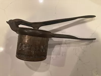 Antique Cast Iron Potato Ricer Masher • $21.99