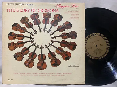 Decca DXE 179 / The Glory Of Cremona: Ricci Plays 15 Famous Violins  • $70