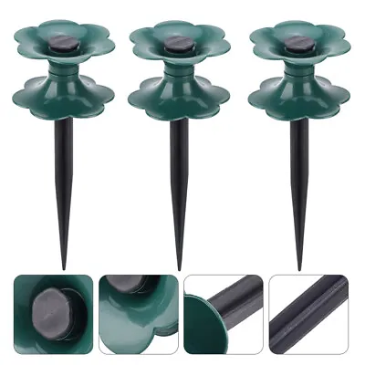 Garden Hose Roller Guide 3pcs For Outdoor Lawn Yard • £20.72