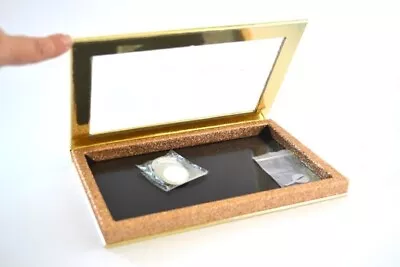 Sephora Z Palette 8  X 5   LARGE GOLD Custom Magnetic Makeup Palette • $18.99