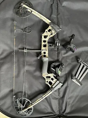 Mathews Mission Craze Compound Bow With Sites Case /Extras.See. Photos Preowned • $250