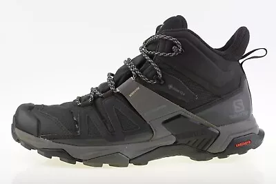 Salomon X Ultra 4 GTX GORE-TEX Black/Grey 412934 Men's Walking Boots Size UK 10 • £29.99