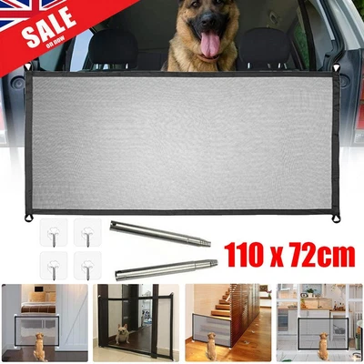 £11.90 • Buy Cozy Pet Playpen Dog Puppy Mesh Gate Door Folding Fence Safe Guard Enclosure UK